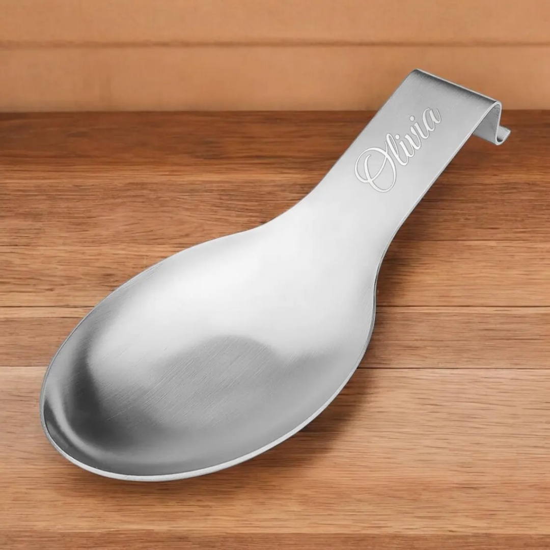Mom'S Home Cooking - Cuisinière personnalisée SPOON REST TRAY, cuisine,