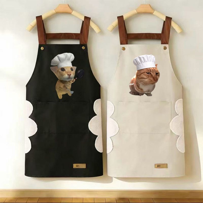 Home Cooking For Dogs - Tablier de cuisine ajustable imperméable et
