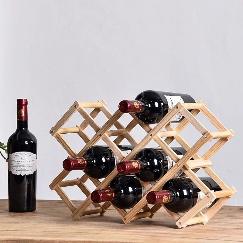 Home Cooking Delivery - Étagères de rangement de vin empilables