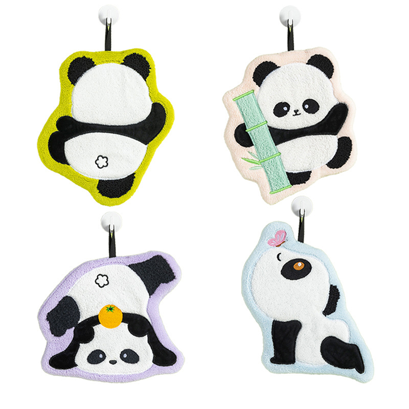 Home Cooking Delivery - Serviette à main Panda mignonne, serviette