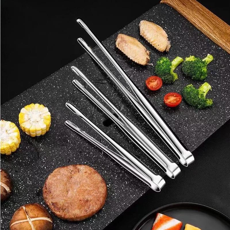 Home Cooking Meals - Pinces de cuisine en acier inoxydable,