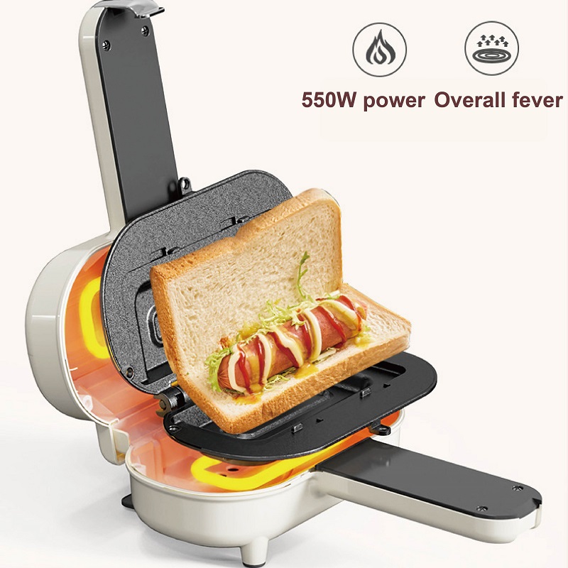 Home Cooking For Dogs - Machine à sandwich électrique 550W, machine