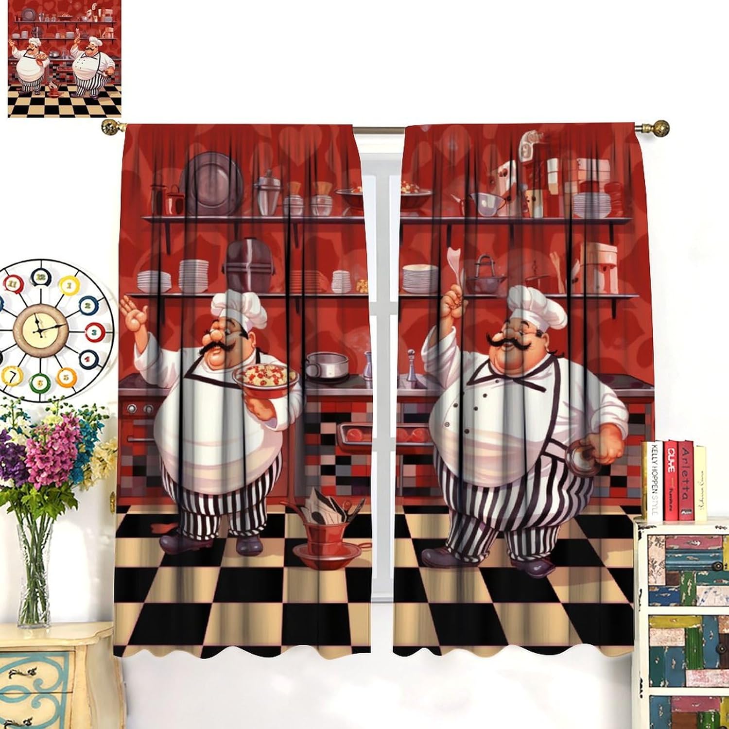 Rideaux de Chef amusants de cu - Home Cooking Youtube avis et prix