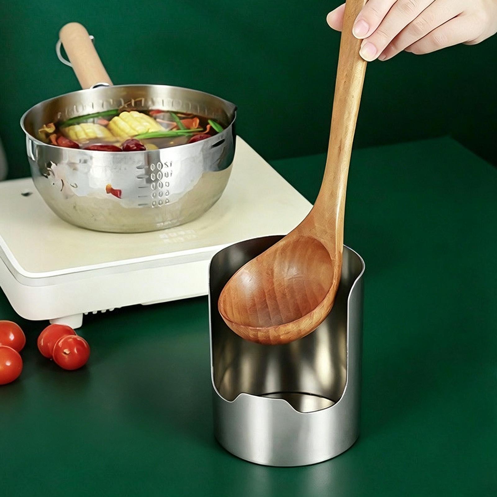 Support de Cuillères en Acier  - Home Cooking Meals avis et prix