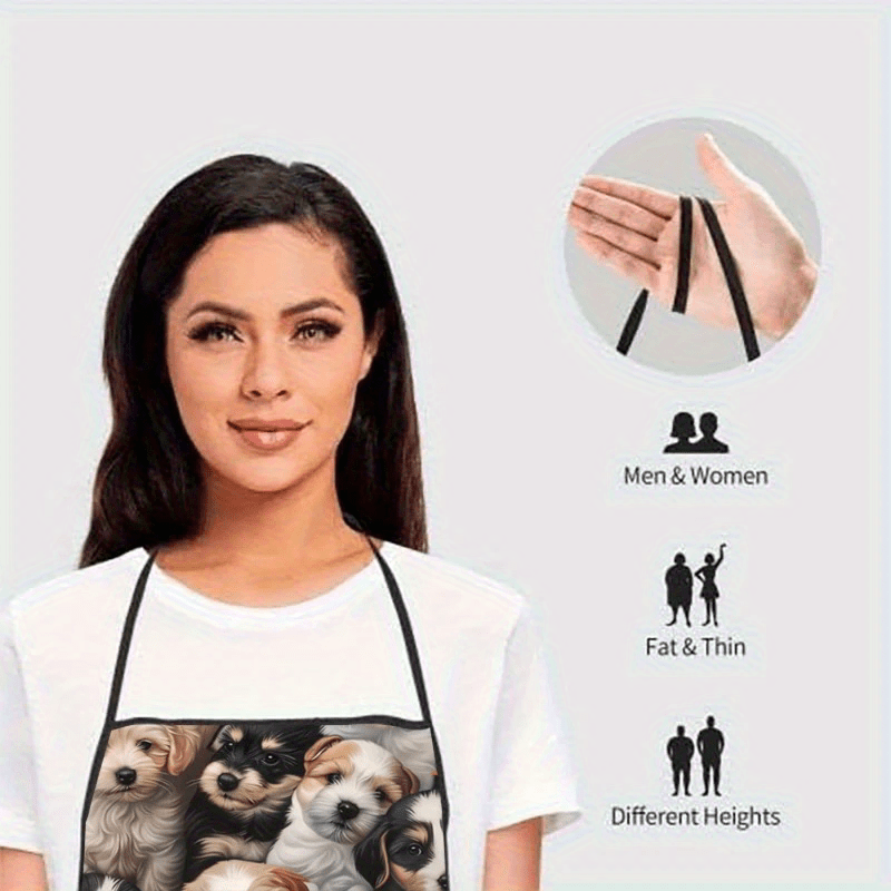 Tablier unisexe à thème fleurs - Home Cooking For Dogs avis et prix
