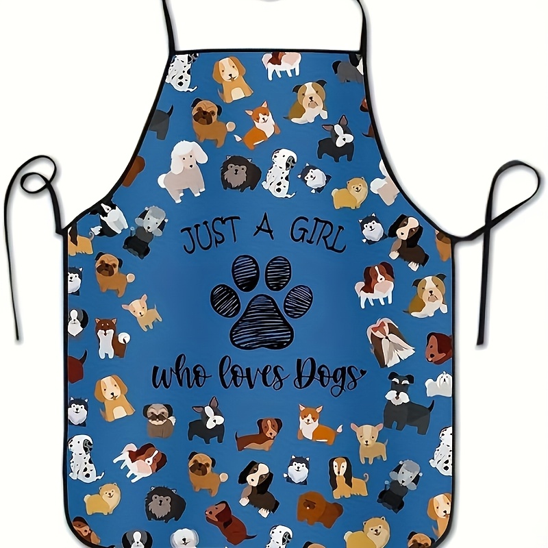 Tablier « Just a Girl Who Love - Home Cooking For Dogs avis et prix