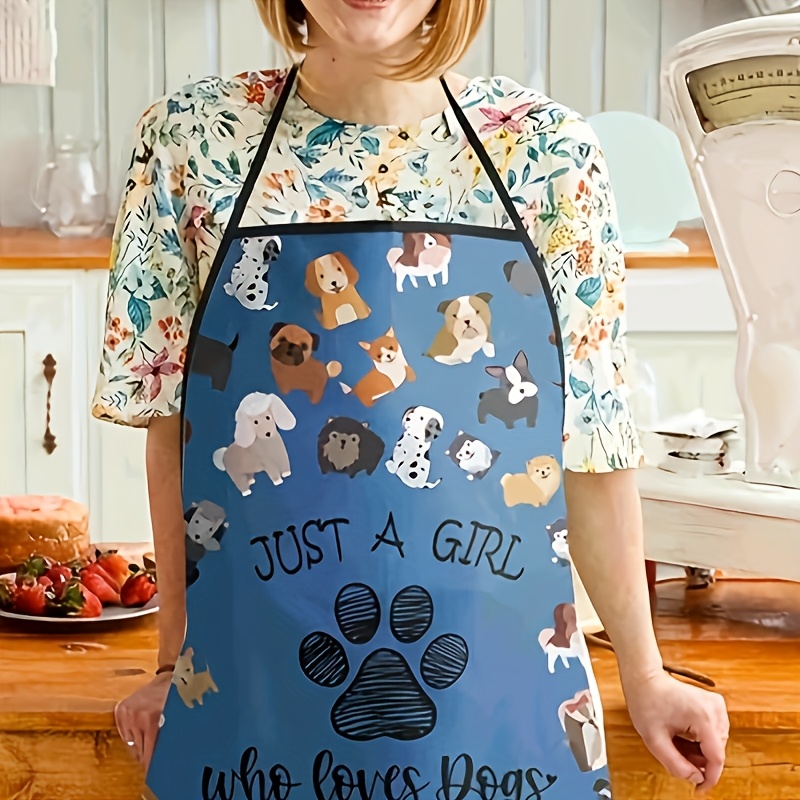 Tablier « Just a Girl Who Love - Home Cooking For Dogs avis et prix