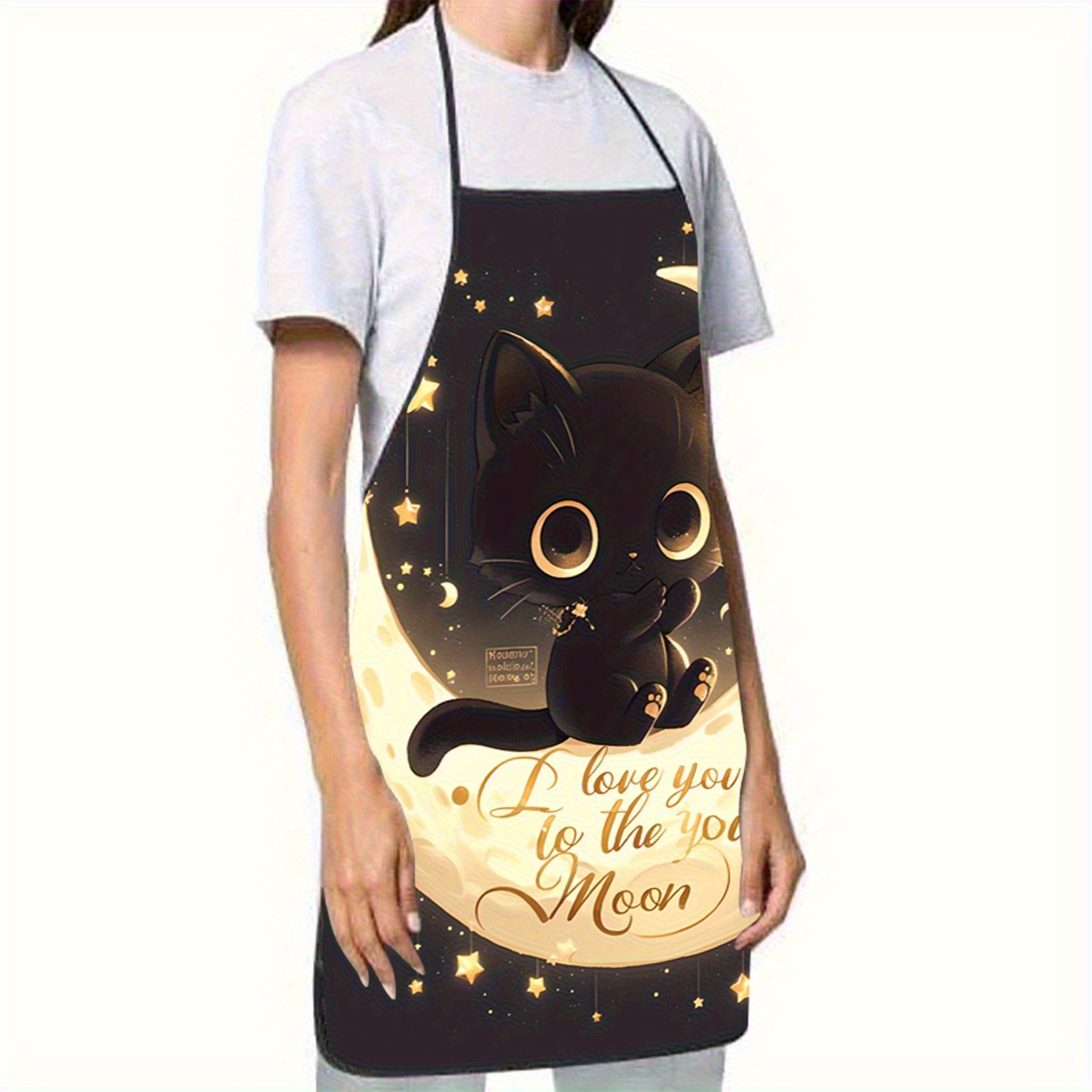Tablier Chat Noir Mignon avec  - Mom'S Home Cooking avis et prix