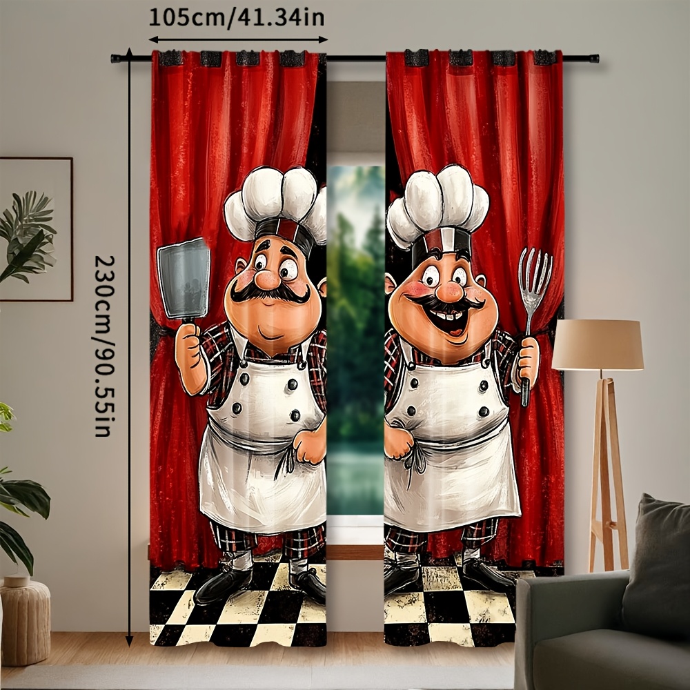 Rideaux de cuisine de Chef, 2  - Home Cooking Youtube avis et prix