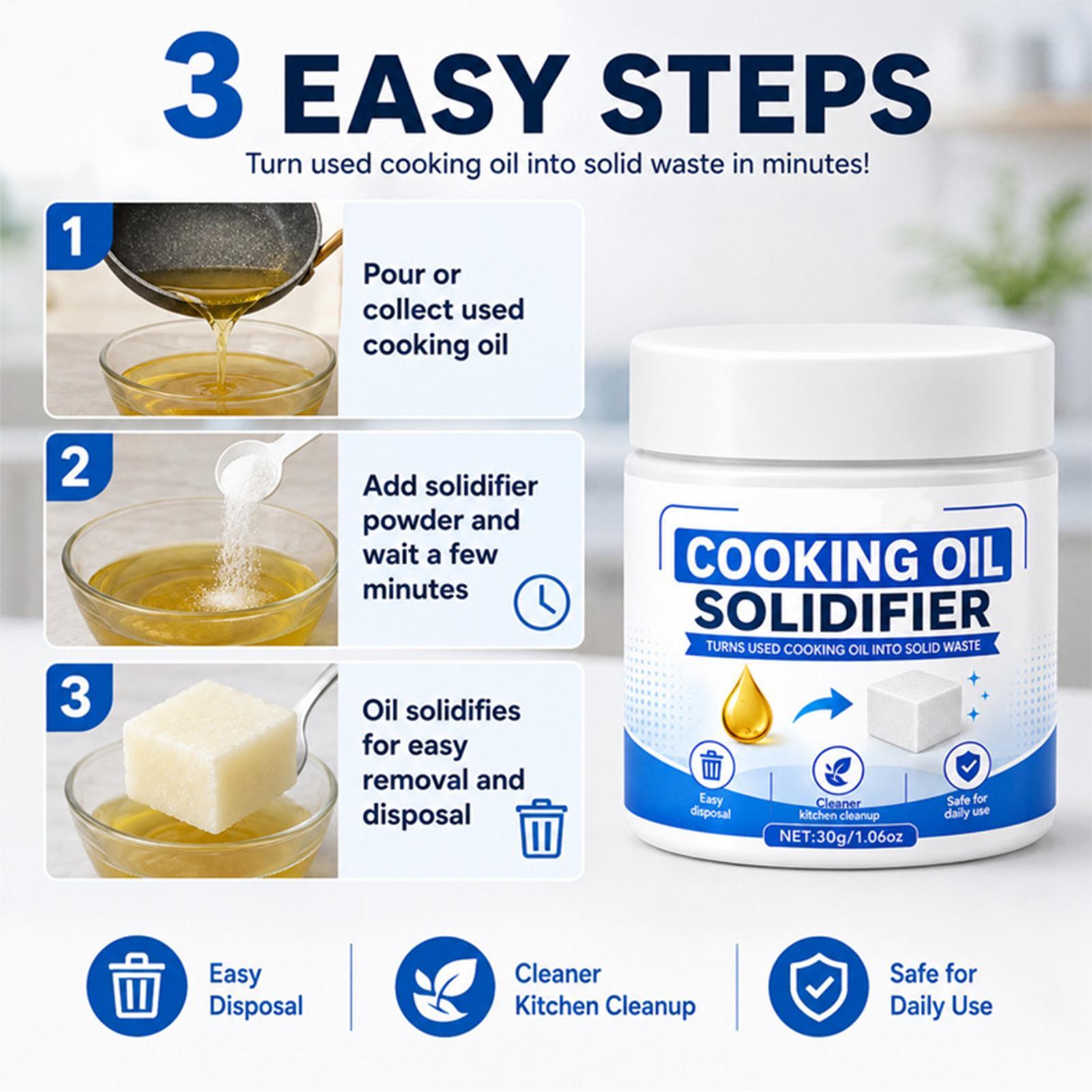 30g Solidifiant pour Huile de  - Home Cooking Meals avis et prix