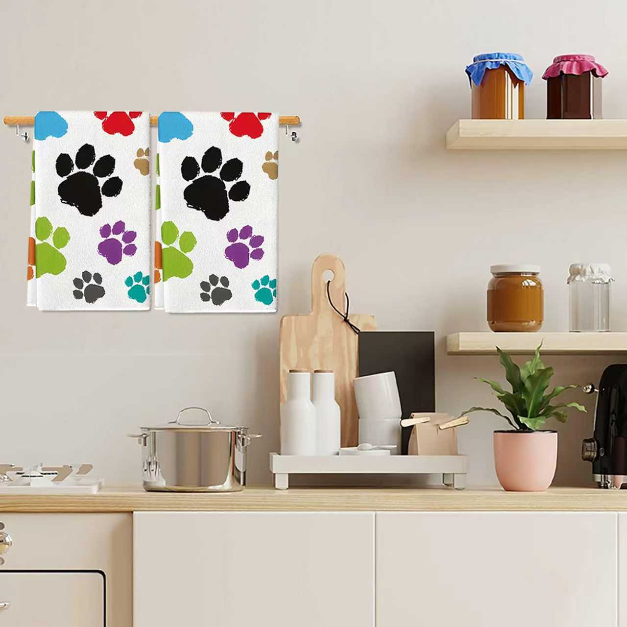 Lot de 2 serviettes de cuisine - Home Cooking For Dogs avis et prix