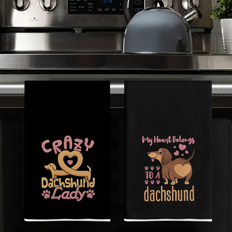 2 pièces, serviettes de cuisin - Home Cooking For Dogs avis et prix