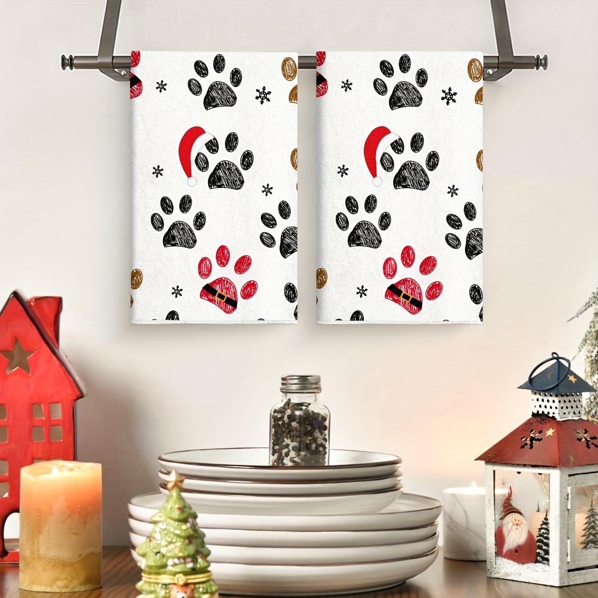 2 pièces, serviettes de cuisin - Home Cooking For Dogs avis et prix