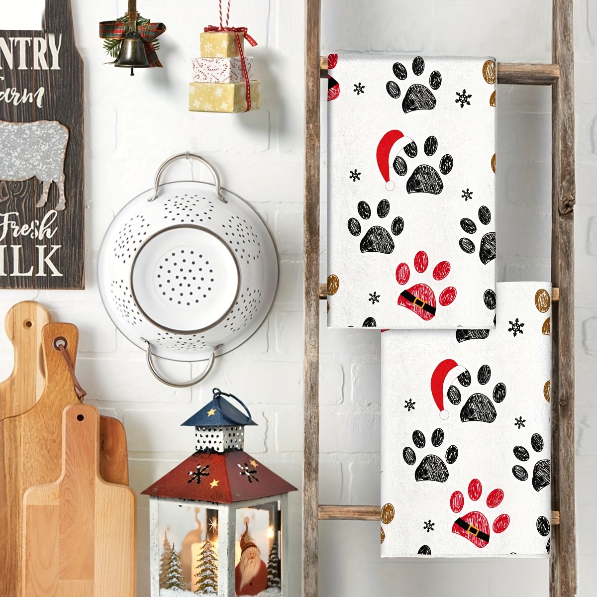 2 pièces, serviettes de cuisin - Home Cooking For Dogs avis et prix