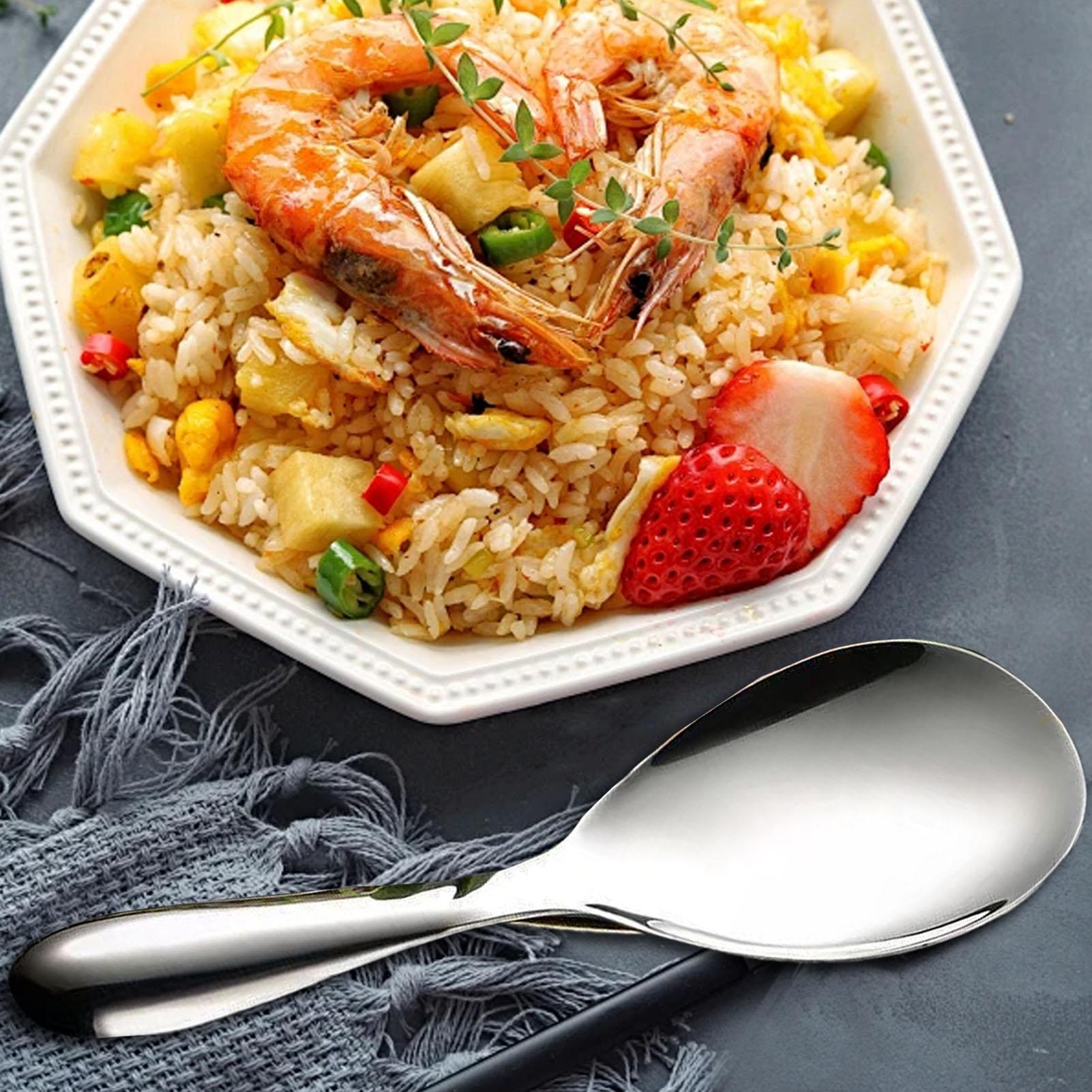 Cuillère à riz en acier inoxyd - Home Cooking Meals avis et prix