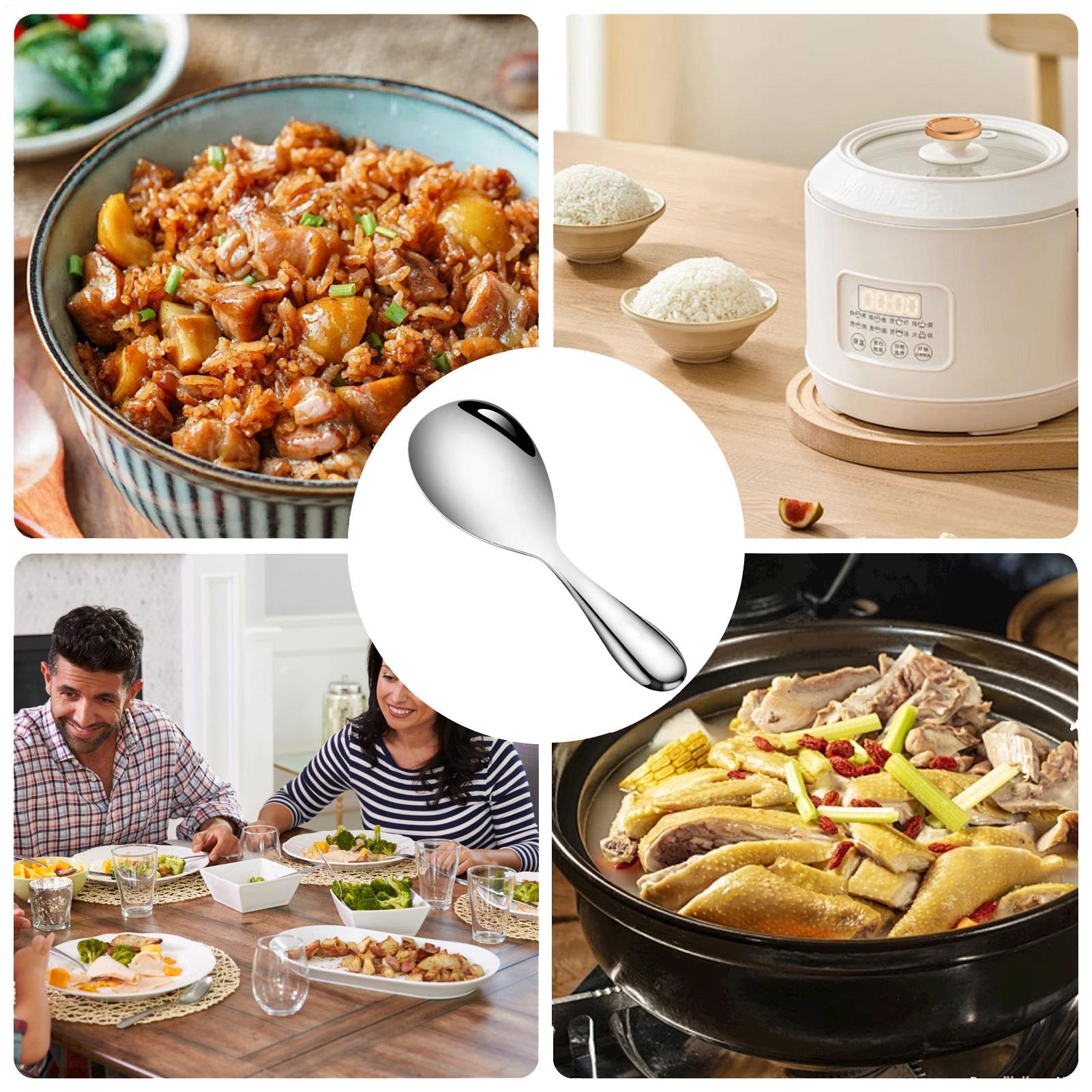 Cuillère à riz en acier inoxyd - Home Cooking Meals avis et prix