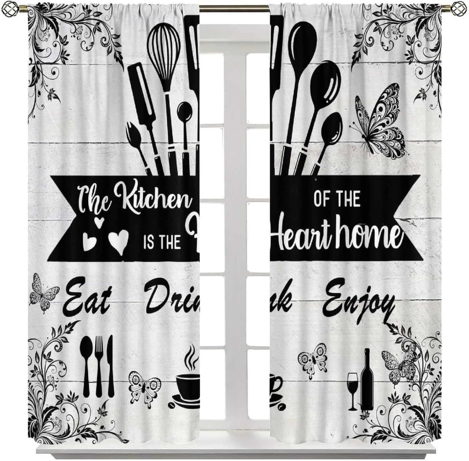 Rideaux rustiques style ferme, - Home Cooking Youtube avis et prix
