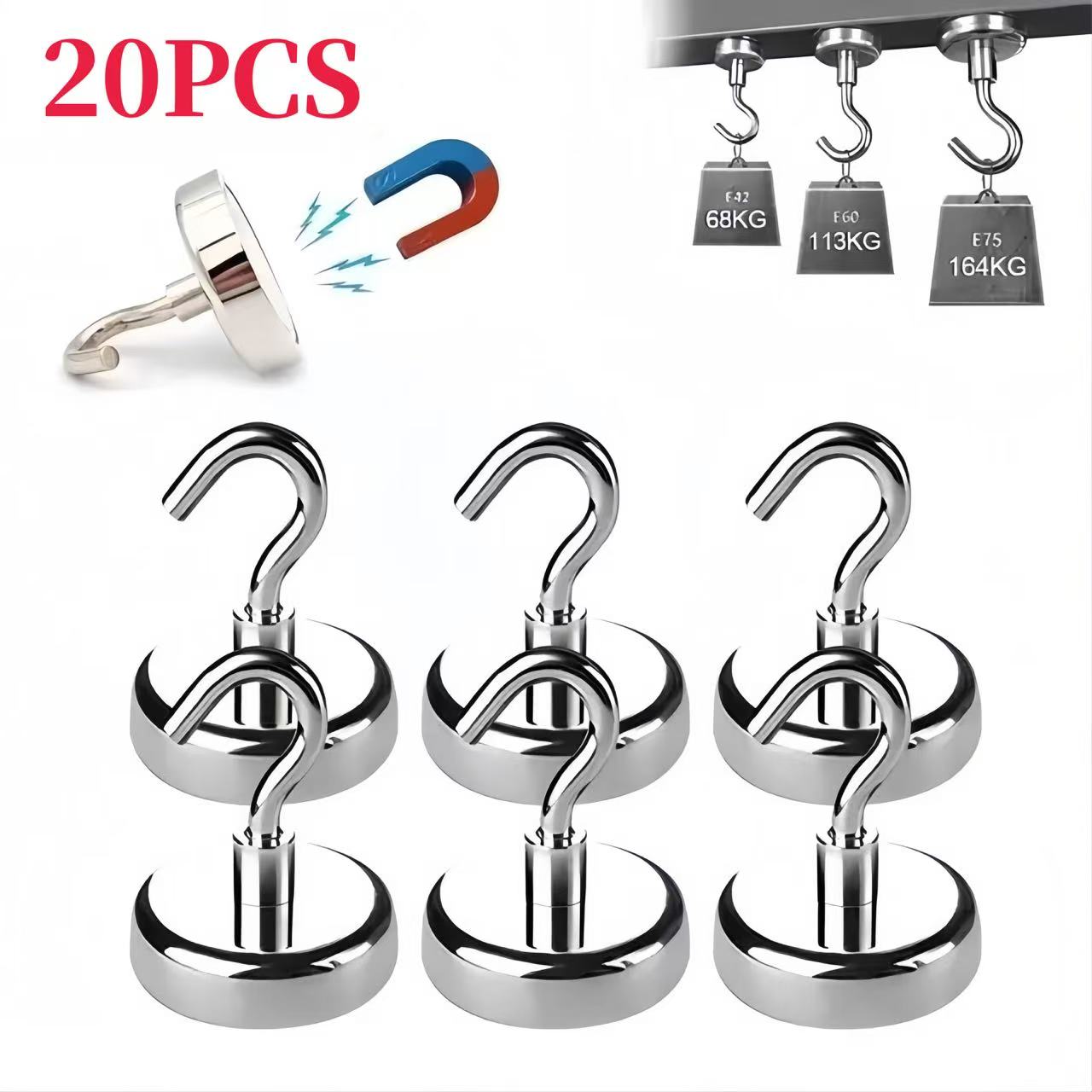 Crochets magnétiques puissants - Home Cooking Delivery avis et prix